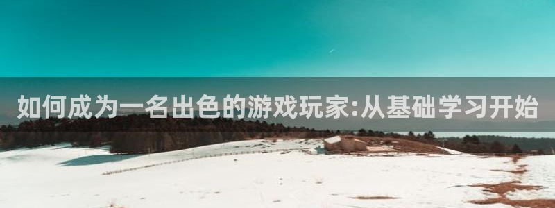 新宝GG官网平台代理条件怎么样：如何成为一名出色的游戏玩家:从基础学习开始