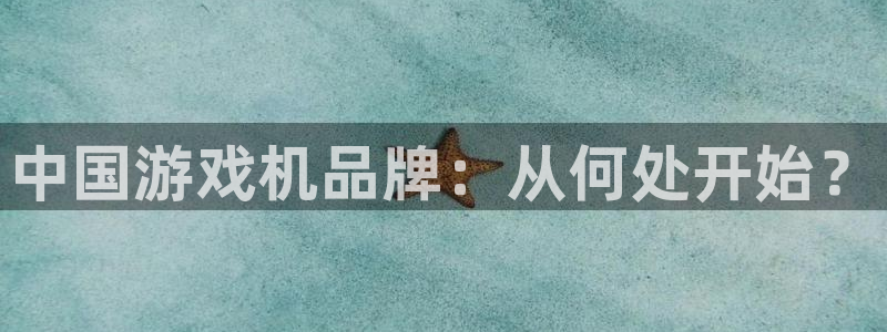 新宝GG官网登录注册不了账号：中国游戏机品牌：从何处开始？