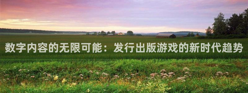 新宝GG啤酒怎么样：数字内容的无限可能：发行出版游戏的新时代趋势