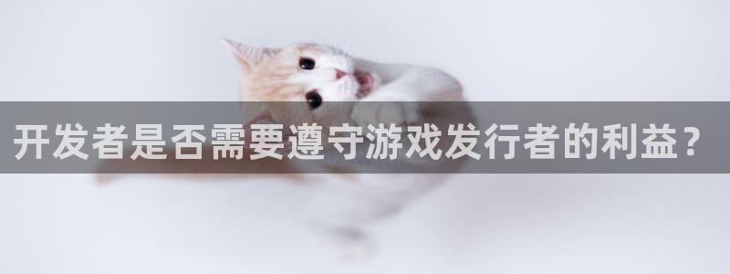 新宝GG官网注册登录官网：开发者是否需要遵守游戏发行者的利益？